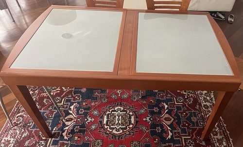Tavolo allungabile legno - legno, e