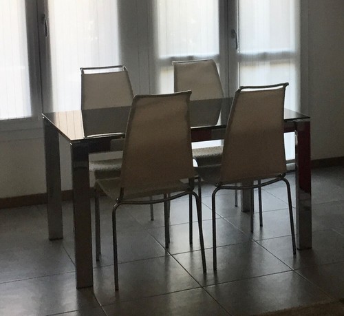 Tavolo calligaris baron vetro - tavolo,